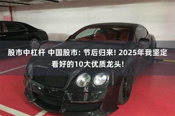 股市中杠杆 中国股市: 节后归来! 2025年我坚定看好的10大优质龙头!