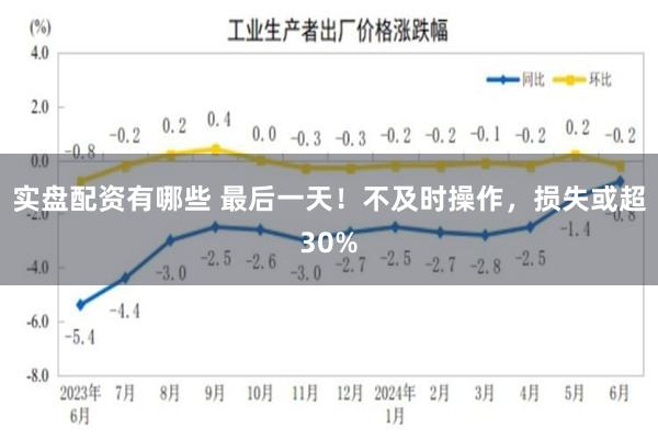 实盘配资有哪些 最后一天！不及时操作，损失或超30%